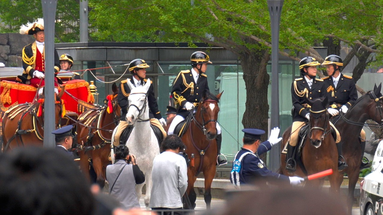 TOKYO: Presentation of Credentials &ndash; Timor-Leste & Austria (Carriage & Motorcade) | Japan