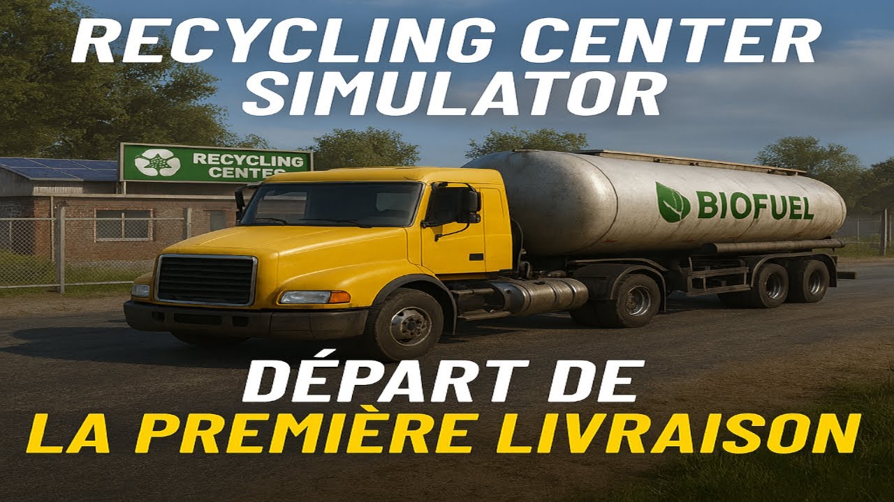 Recycling Center Simulator – Départ de la première livraison