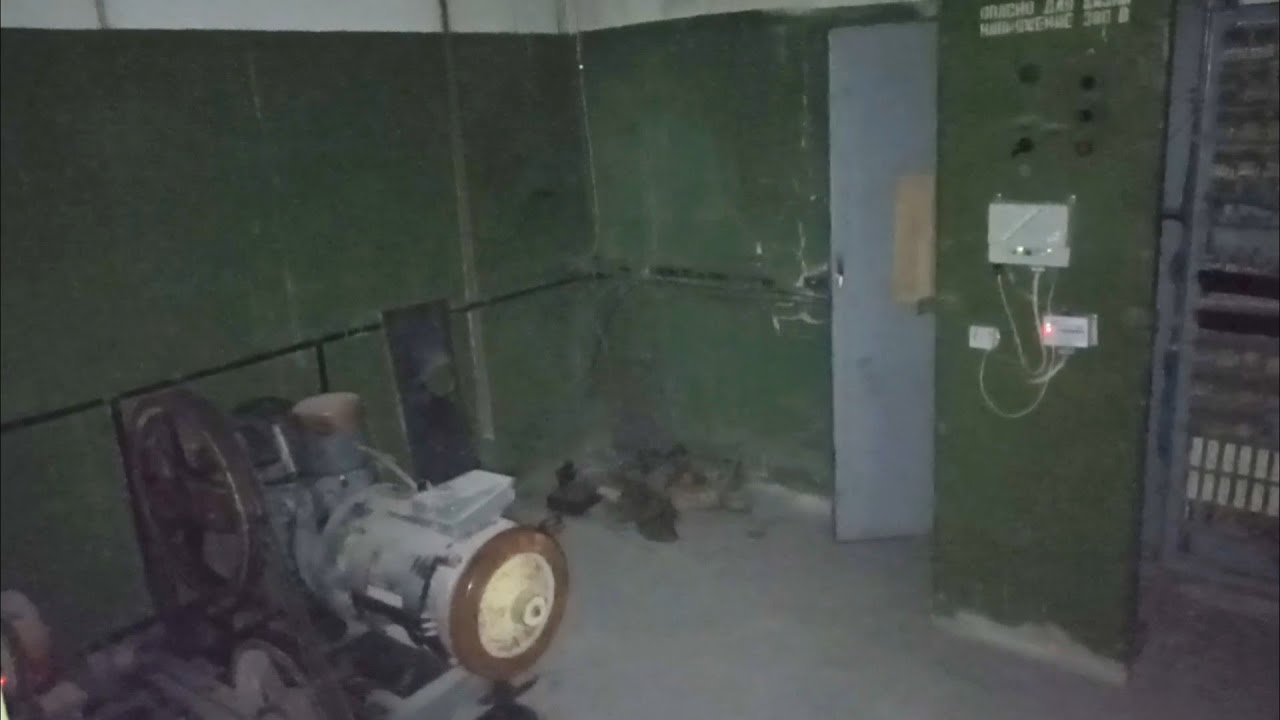 ⚡Работа электродвигателя 4АН-160 на Могилёвском лифте 1990 года выпуска. Город Воронеж.