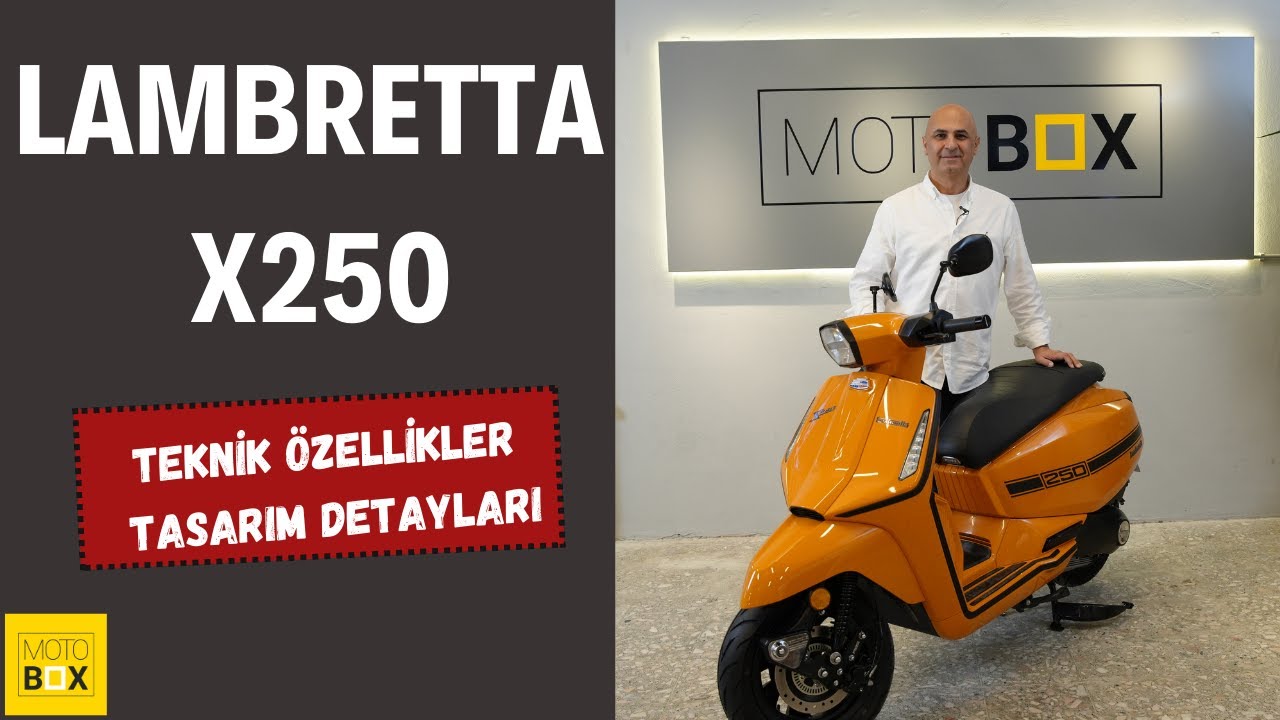 Lambretta X250 : Efsane Scooterın Yeni Nesli!