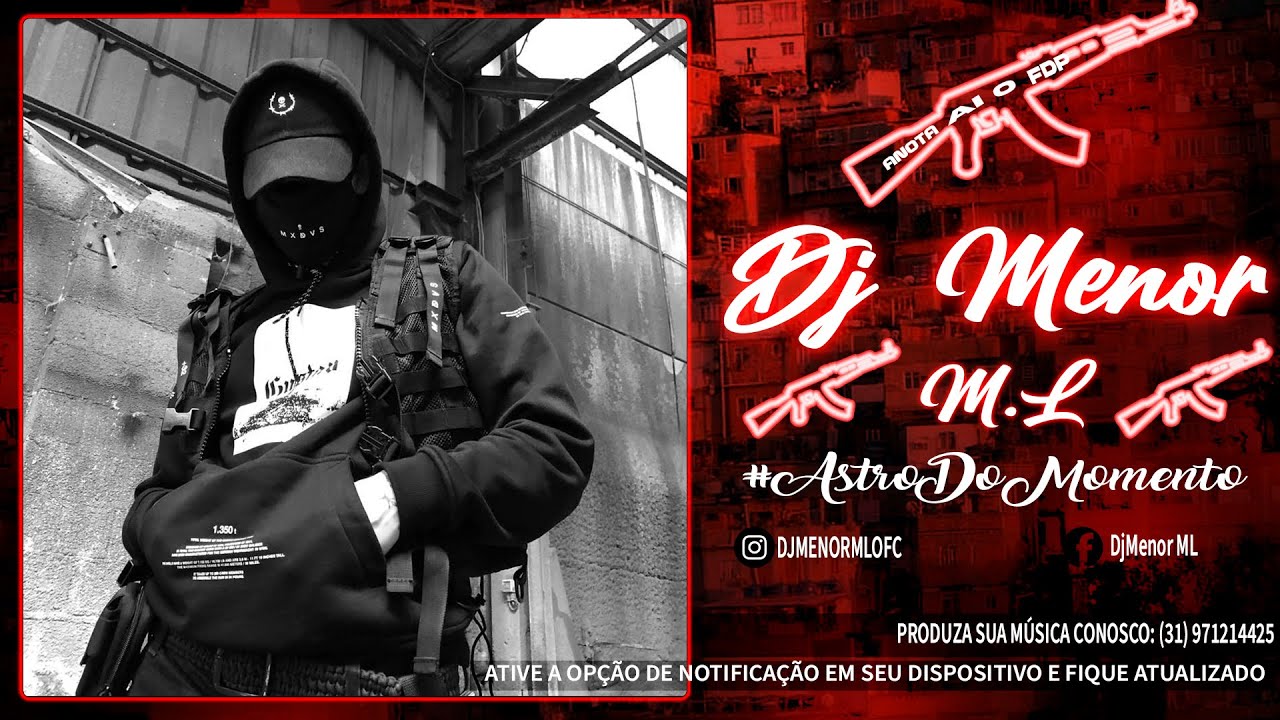 MC REIS - ROUPA NOVA NA MINHA GLOCKADA ,TAQUE MEU VULGO NO PENTE ( DJ MENOR ML)
