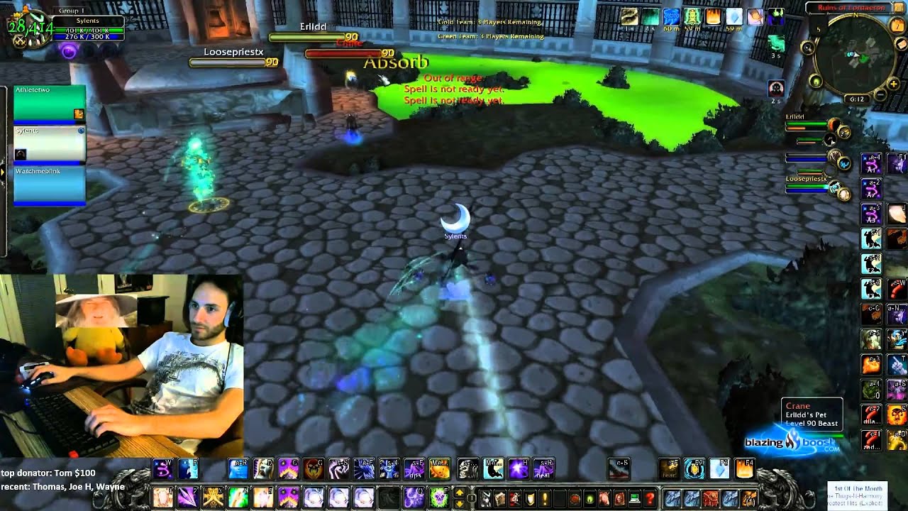 Mitch (Watchmeblink) goes Hiyaa, Arena with Reckful and Athlete