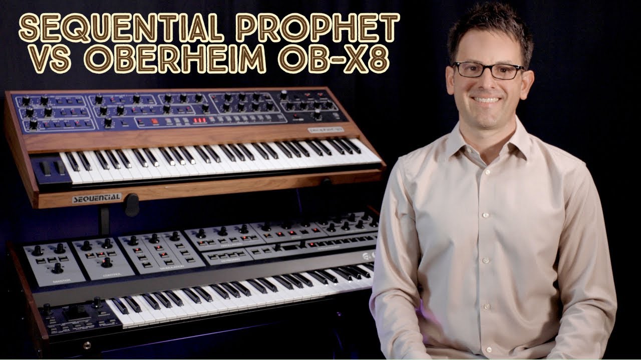 Prophet 5 и 10 против Oberheim OB-X8 🎛️ Сравнение перестрелок и руководство