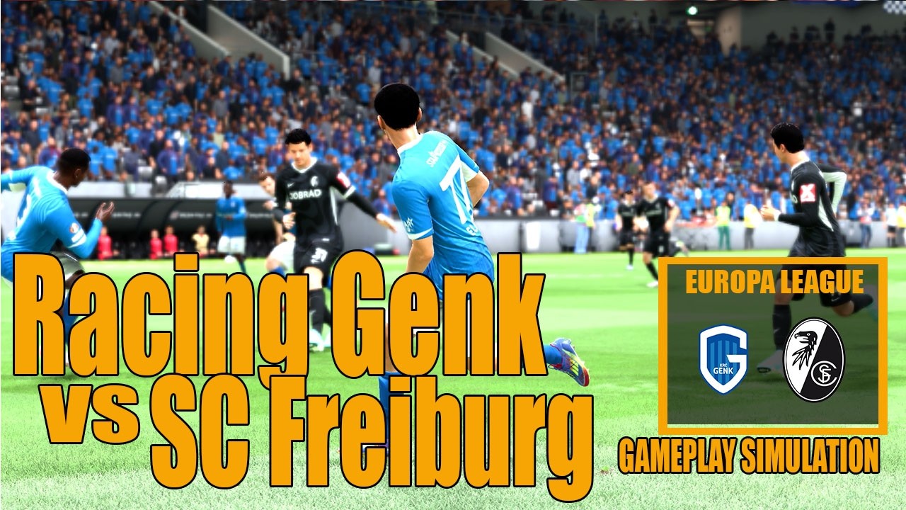 «Расинг Генк» — «Фрайбург» | Симуляция игрового процесса Лиги Европы УЕФА | EA FC