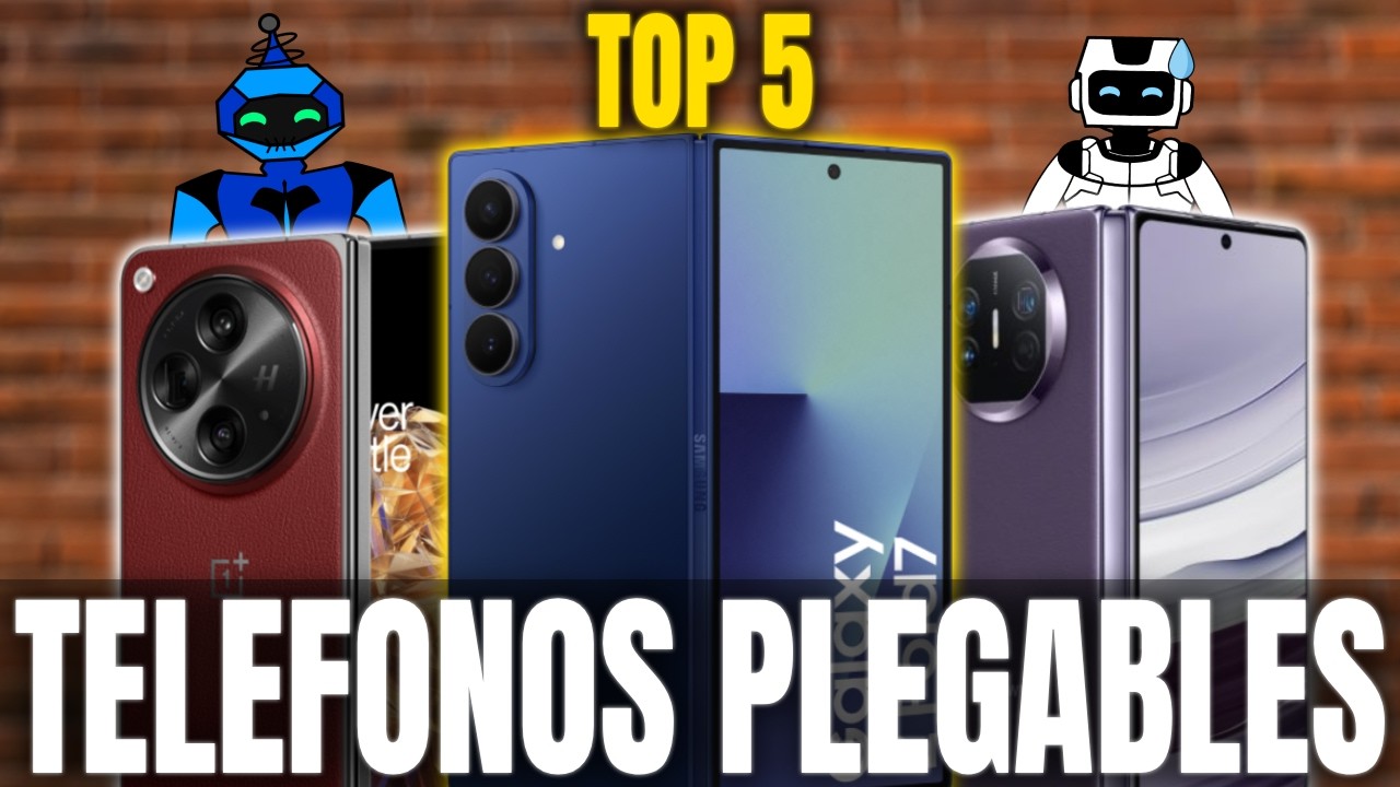 No Compres un PLEGABLE sin ver esto | TOP 5 Mejores Celulares Plegables de 2025