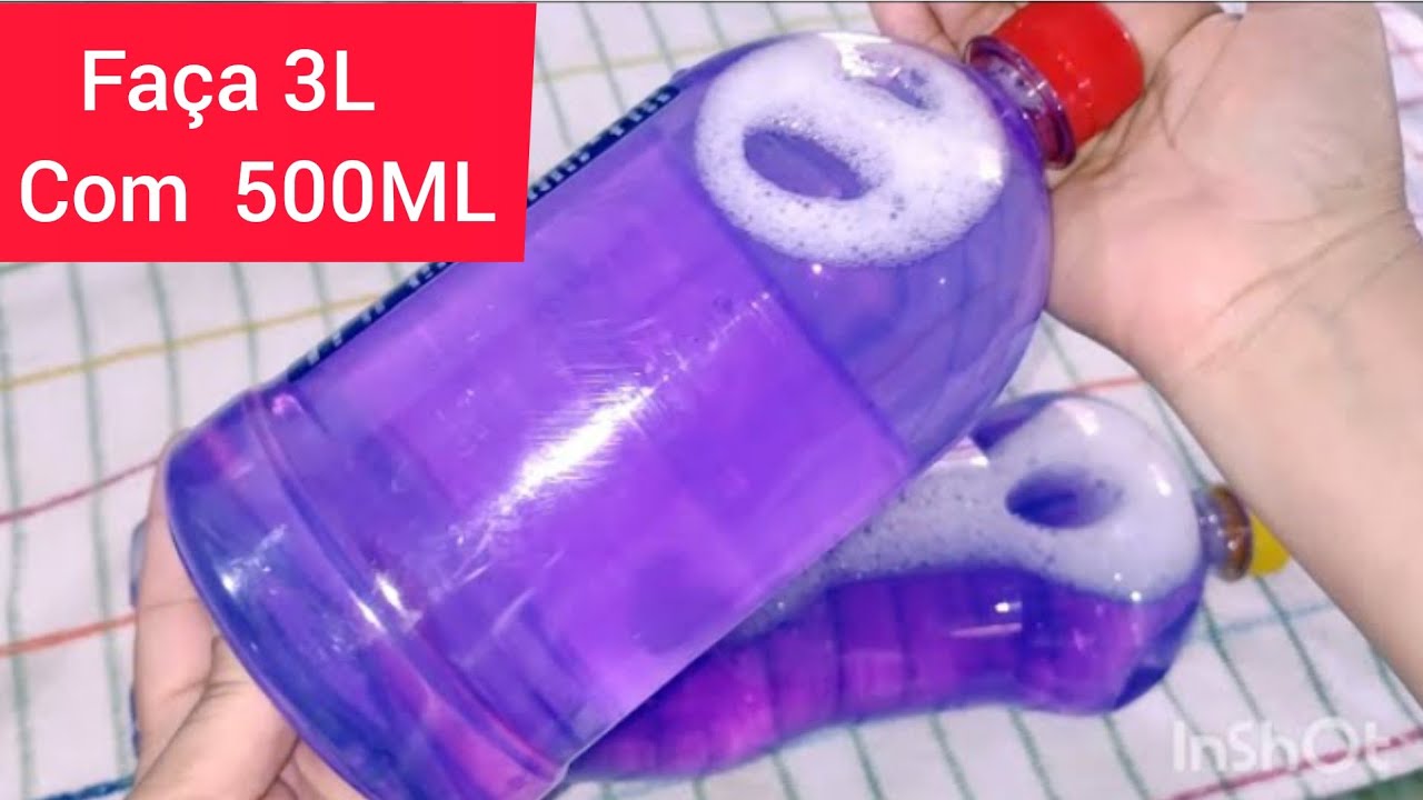 ❣️MULTIPLICAÇÃO de DESINFETANTE FAÇA 3L com 500ML(Receita Caseira)