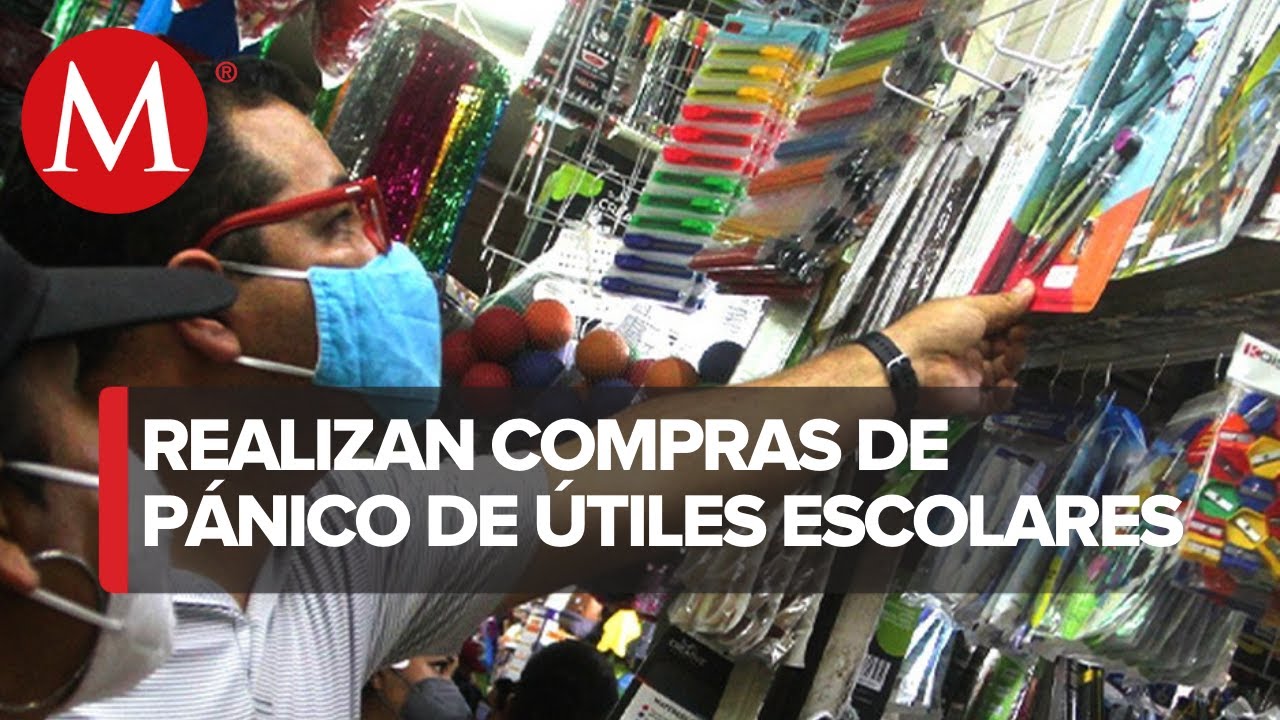 'Pirater&iacute;a' condiciona la compra de &uacute;tiles en la CdMx