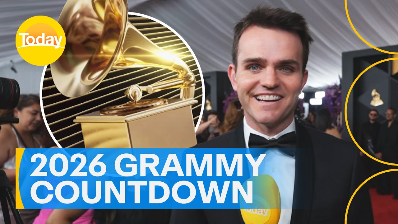 Red carpet countdown for 68th Annual Grammy Awards | Today Show Australia
