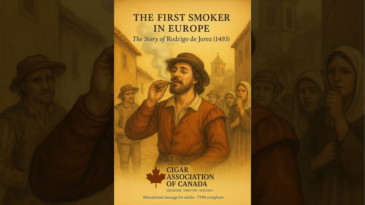 THE FIRST SMOKER IN EUROPE  The Story of Rodrigo de Jerez (1493)