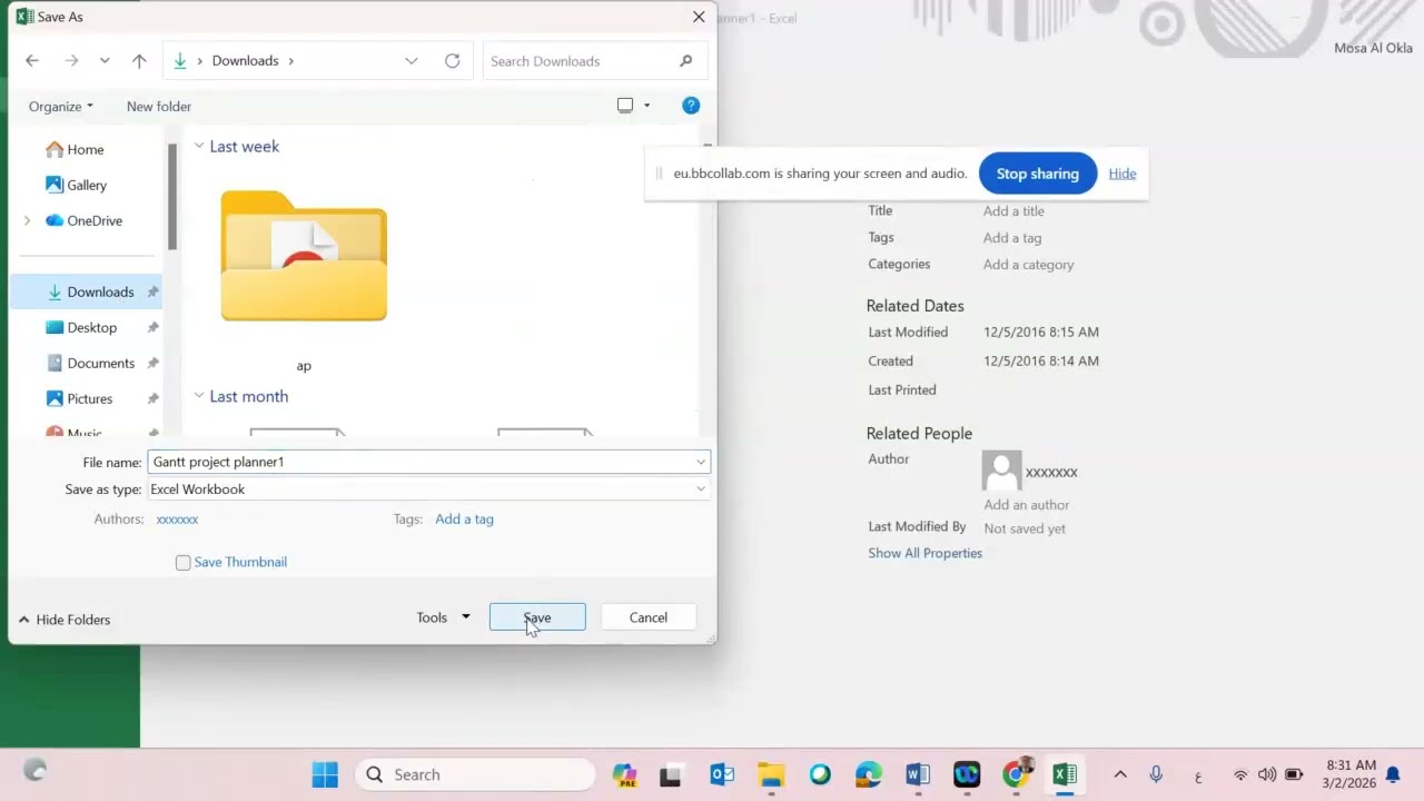 2026_03_02_ Business Computer Applications 20056 بداية الاكسل موسى العقلة ربيع 2026 شباب الصبح