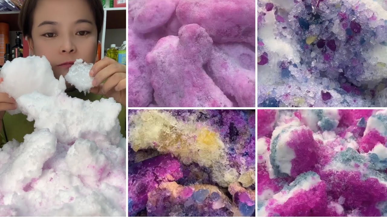 ONLY BITES / FREEZER FROST EATING / SHAVED ICE EATING / ASMR / SOLO BY Y14