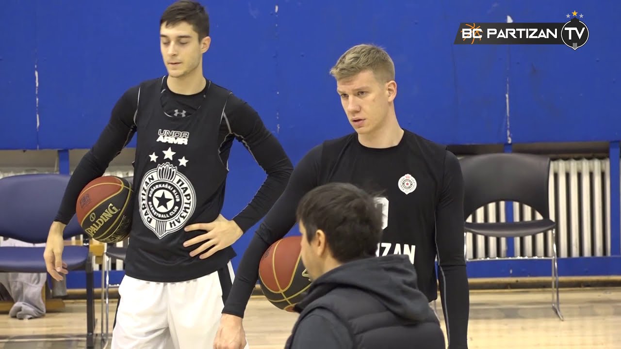 BC Partizan TV: Trening Partizan NIS tokom reprezentativne pauze