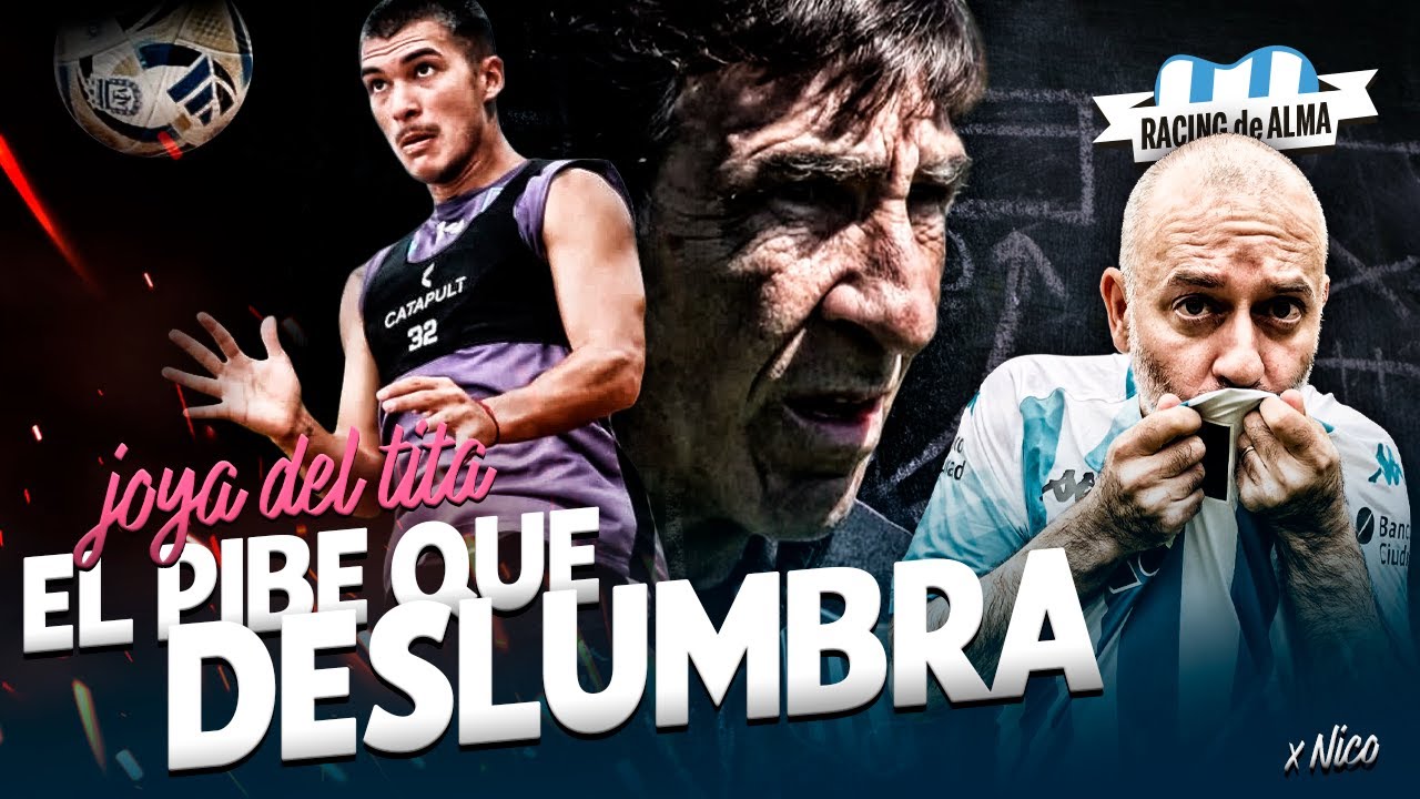 Conocé al JUVENIL de RACING que entusiasma mucho a COSTAS desde la pretemporada y recibió elogios