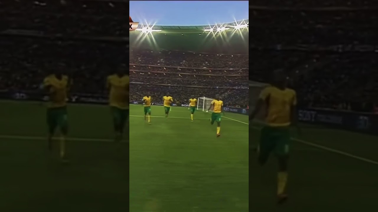 Tshabalala recria sua comemoração 💪🤩