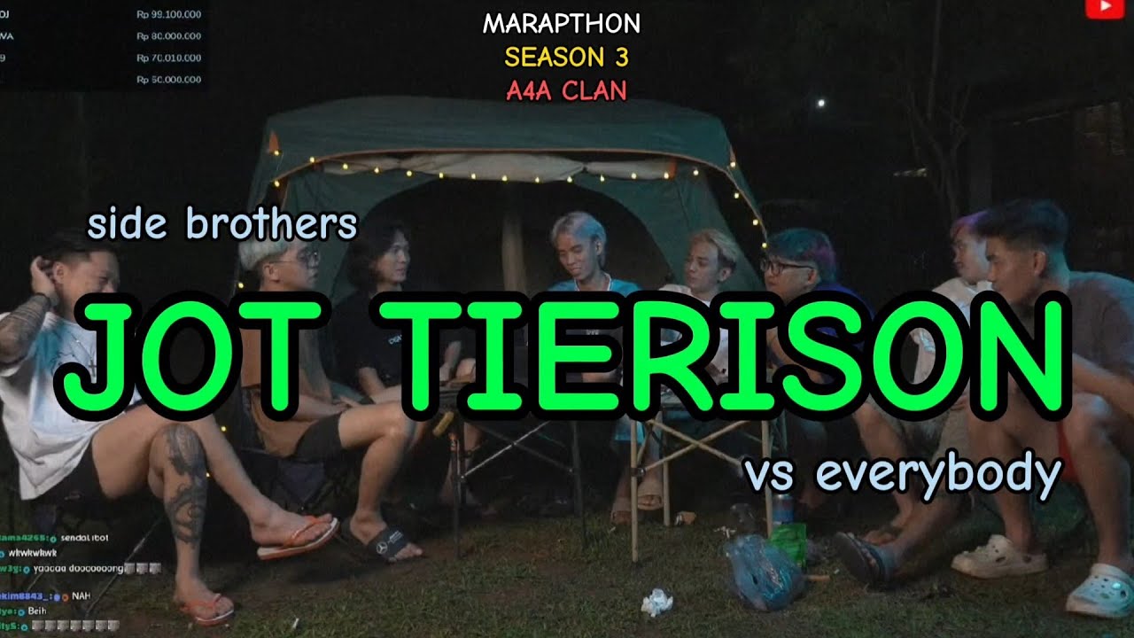 [MARAPTHON S3] - JOT vs everybody, Yapping Session w/sidebrothers
