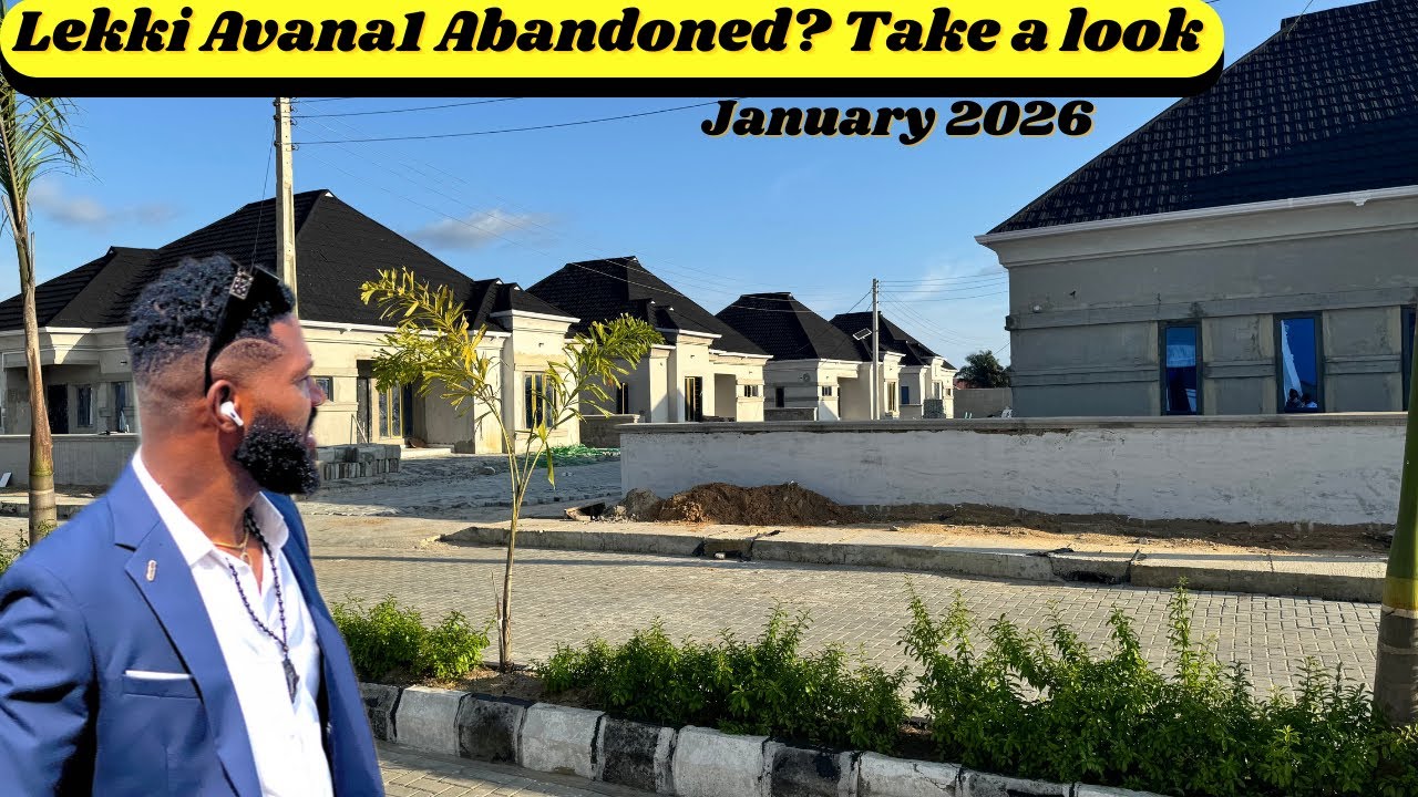 Lekki Avana Bungalow Phase 1 Construction Update | Ibeju Lekki, Lagos