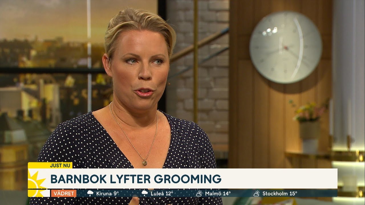 Barnbok mot grooming: ”Behöver börja när barnen är 6-7 år” - Nyhetsmorgon (TV4)