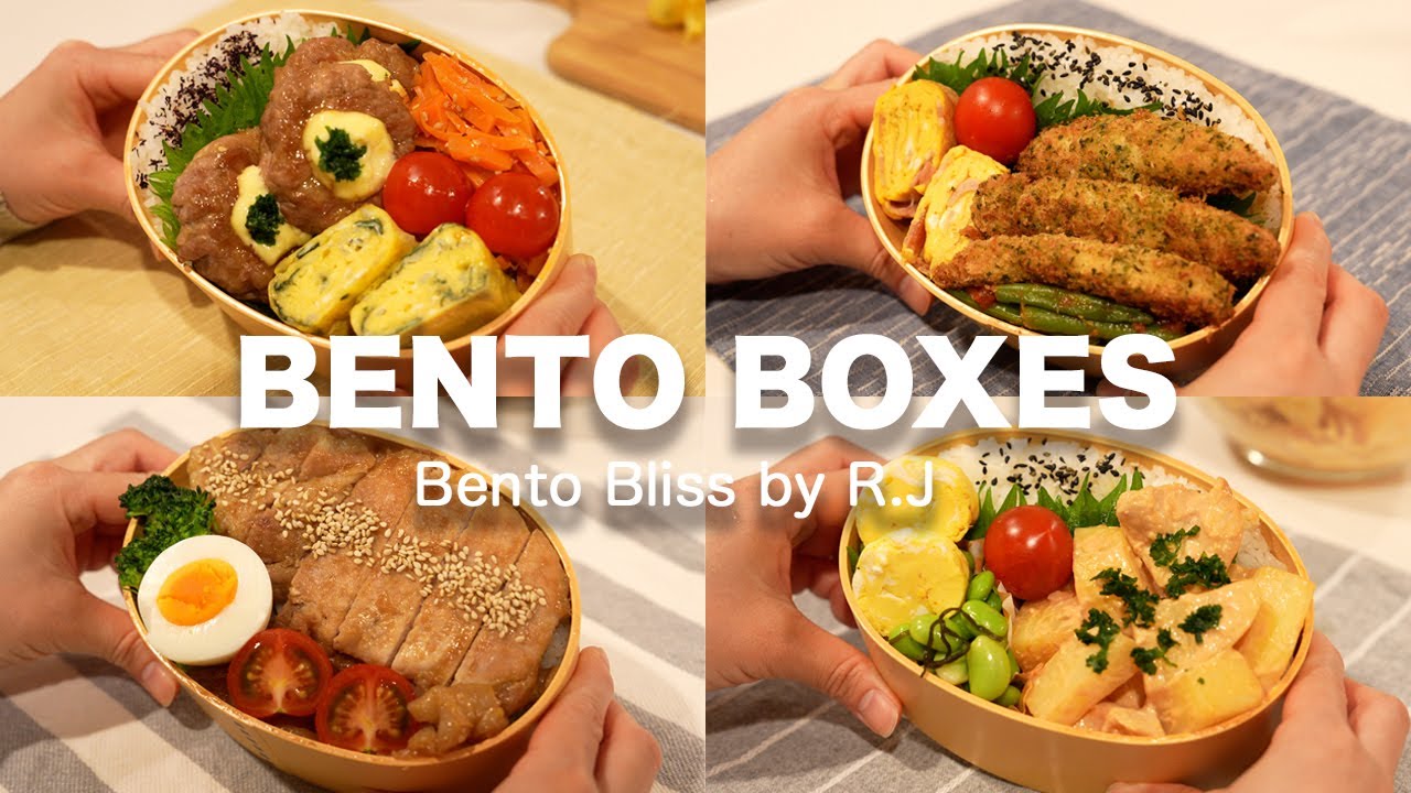 【A week of husband Bento boxes 】Pork kalbi mayo bento｜Nori salt white meat cutlet bento