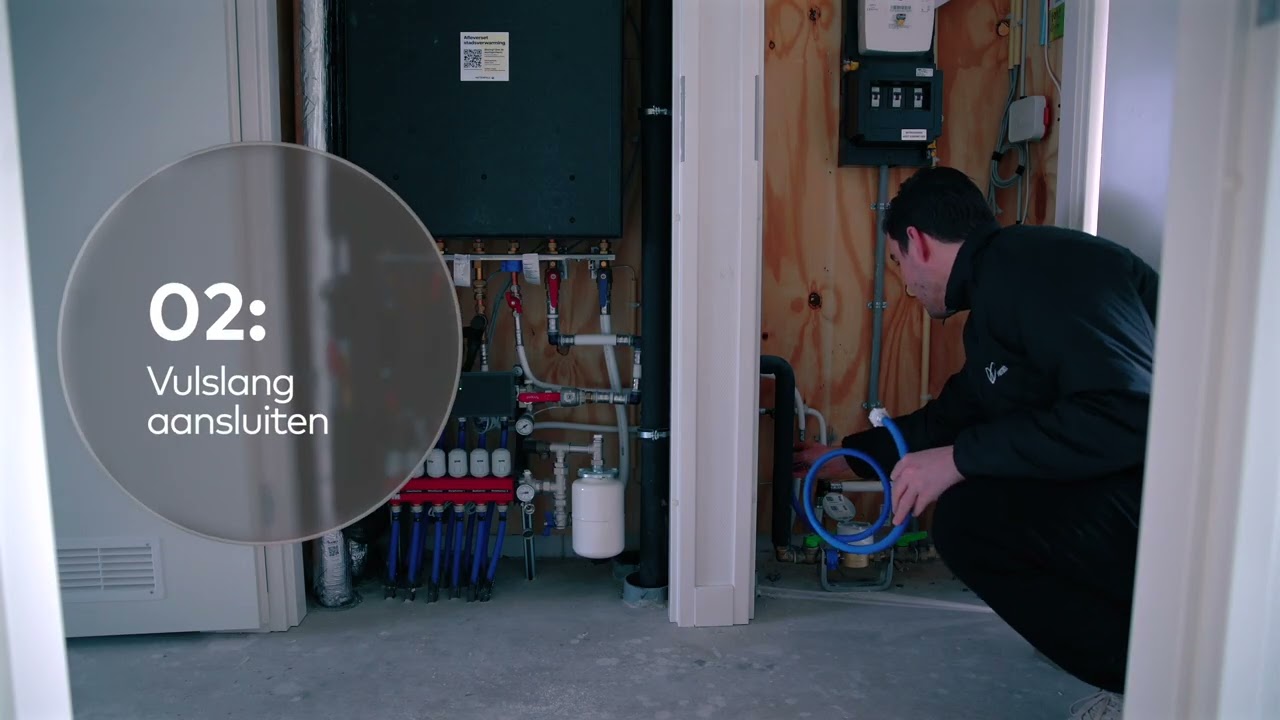 Singelblok | Uitleg vloerverwarming bijvullen
