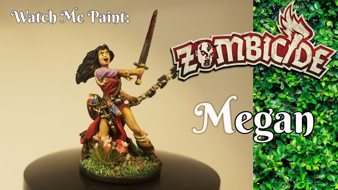 Painting Zombicide Green Horde - Ep.2 Megan
