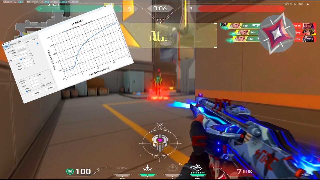 Raw Accel + Flicky Aim