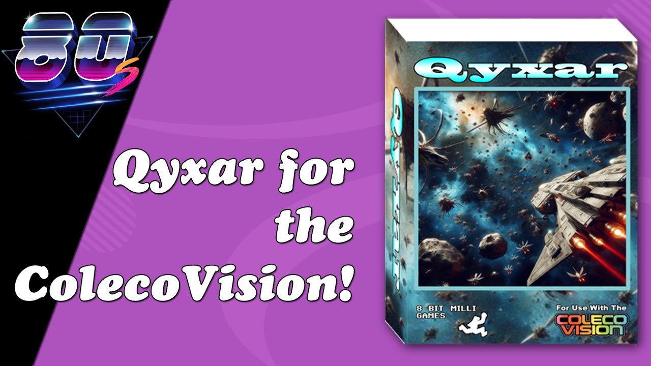 Qyxar for the ColecoVision - Play Through