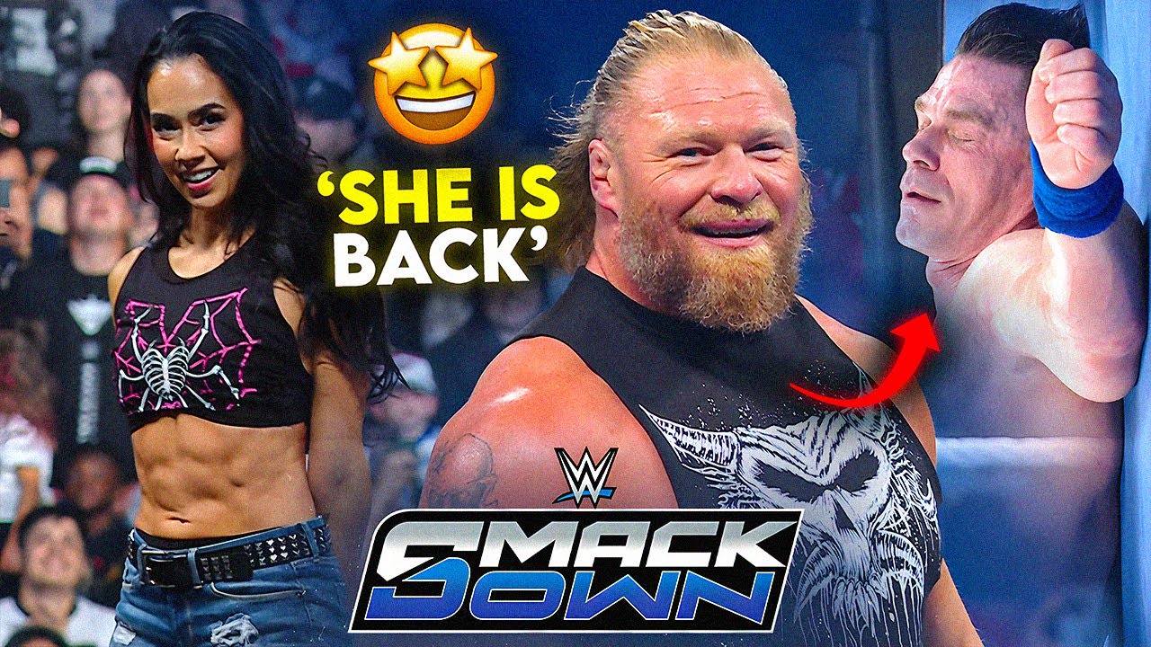 *SHE IS BACK 🤩* AJ LEE FINALLY RETURNS To WWE! Brock Lesnar EXPLODES 🤯| SmackDown Highlights
