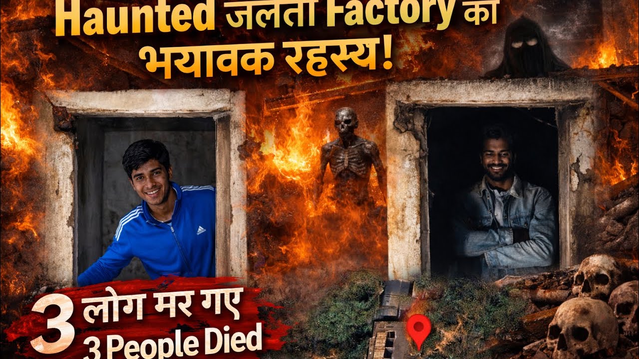Haunted जली हुई Factory 😱 | 3 लोग मर गए | Real Night Exploration