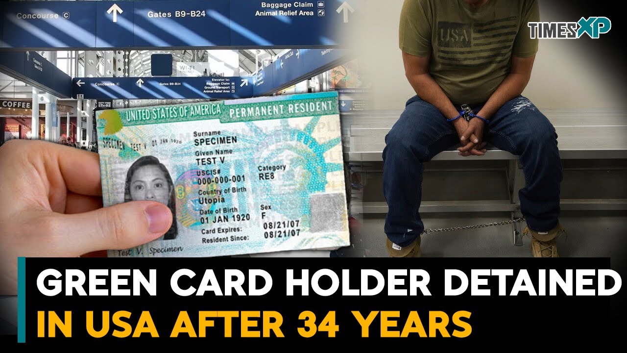 Indian-Origin Green Card Holder Detained in the USA after 34 years