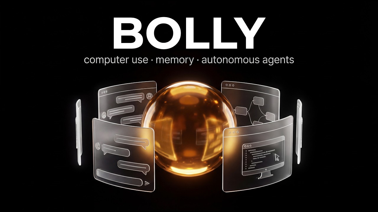 Bolly - AI Companion with bubble memory and computer use | Demo