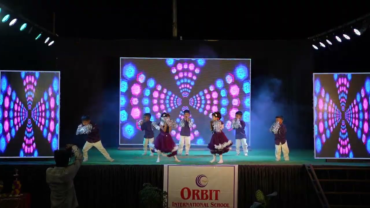 Orbit International School  Annual Confluence 2026 I Bam Bam Bole song I Nursery class