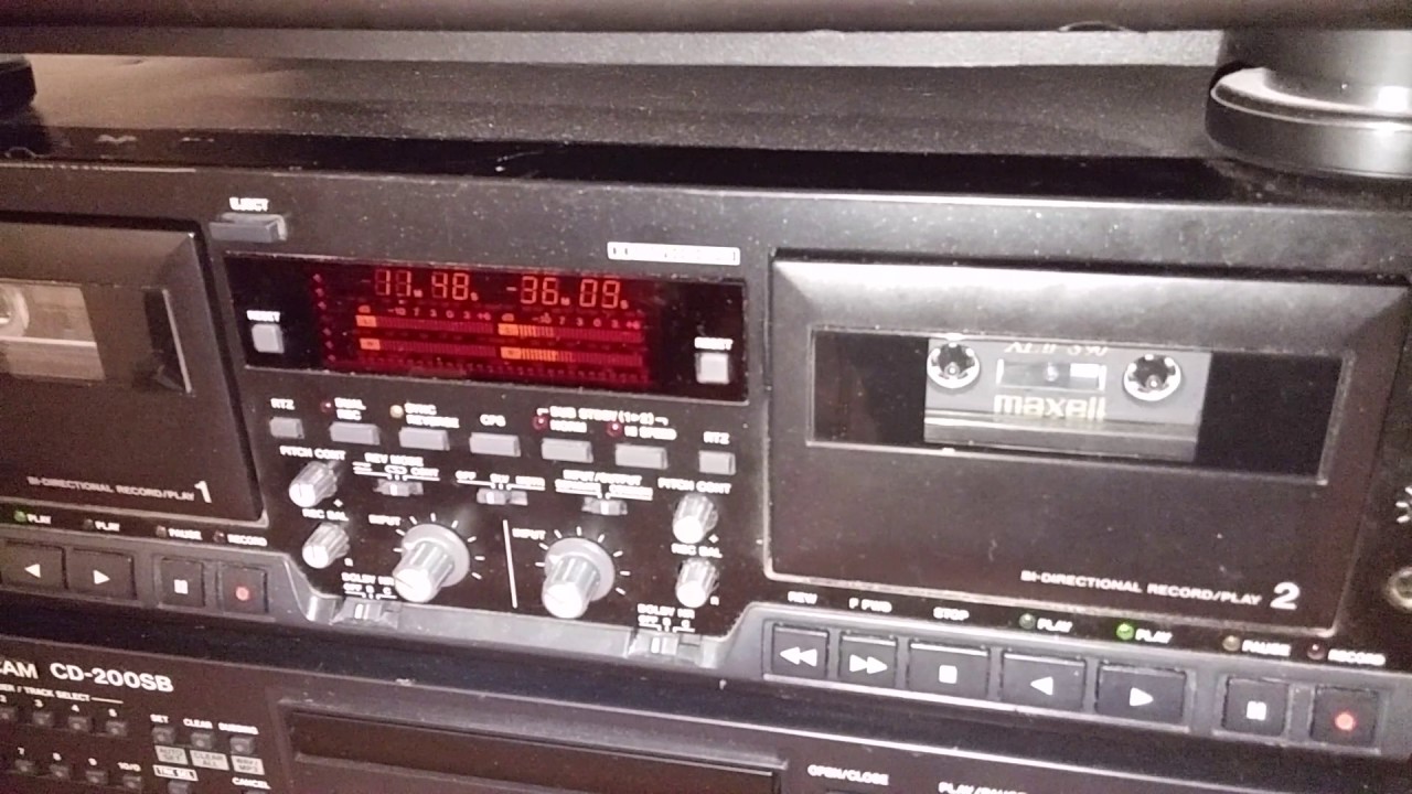 Magnetofon kasetowy TASCAM 302 - prezentacja