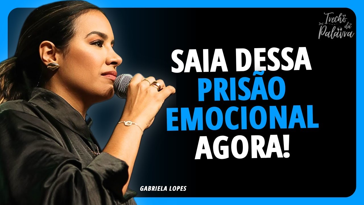 A ROTA EMOCIONAL que TE PRENDE (e como quebrar isso hoje!) | Gabriela Lopes