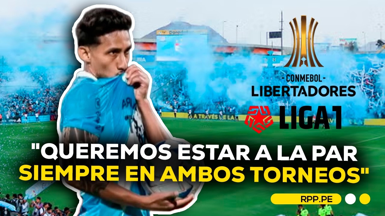 Christofer Gonzales destaca el compromiso de Cristal en la Liga 1 y la Copa Libertadores #FCCRPP