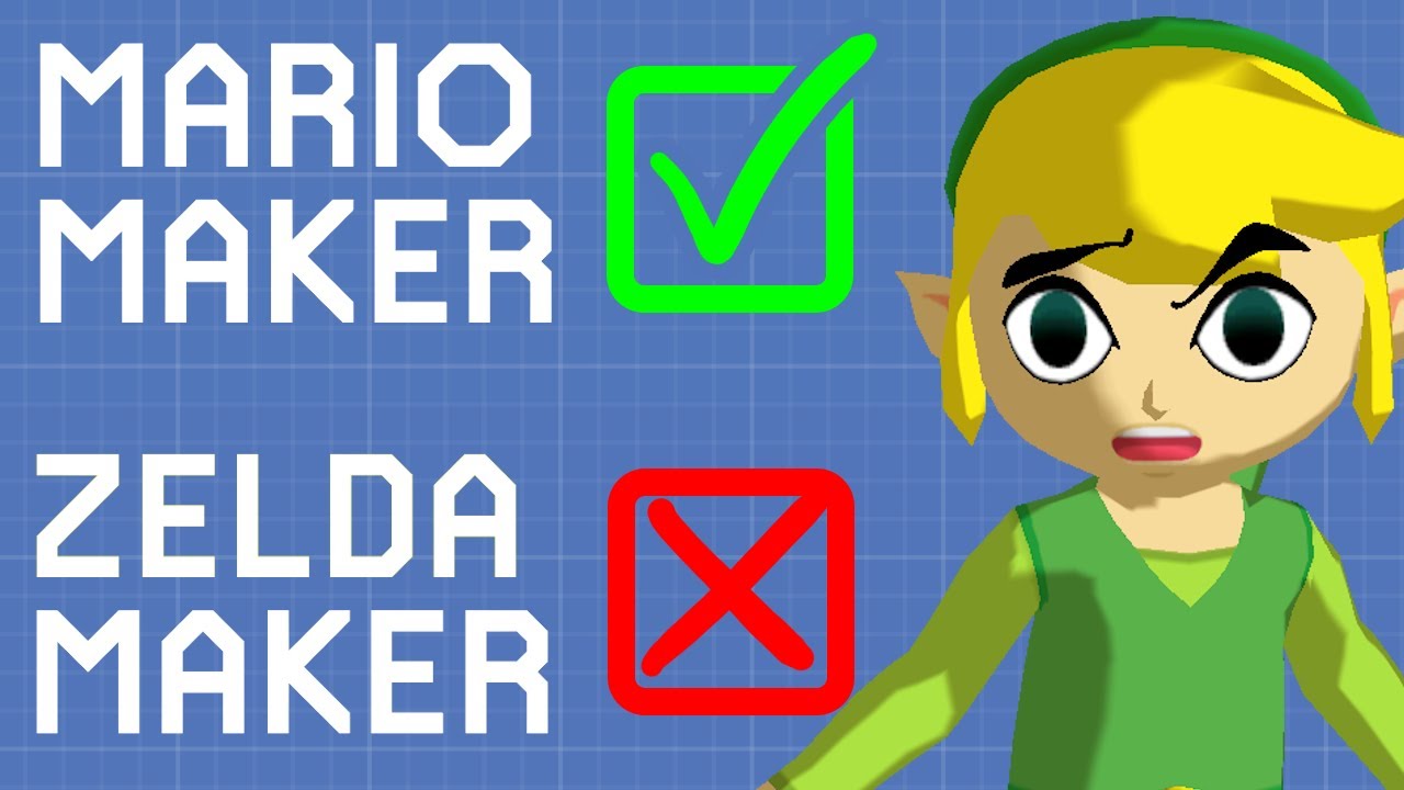 Why there's no Zelda Maker game