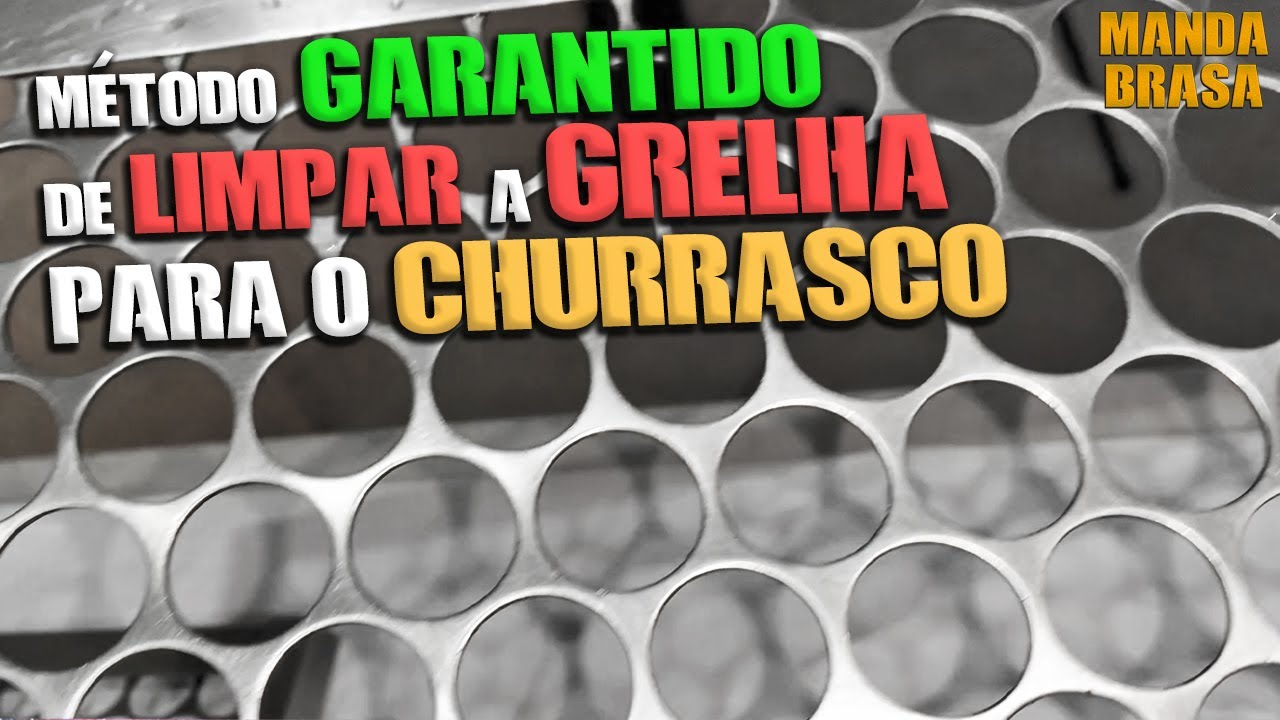 [FUNCIONA] Como limpar grelha de churrasqueira: simples, rápido e eficiente!