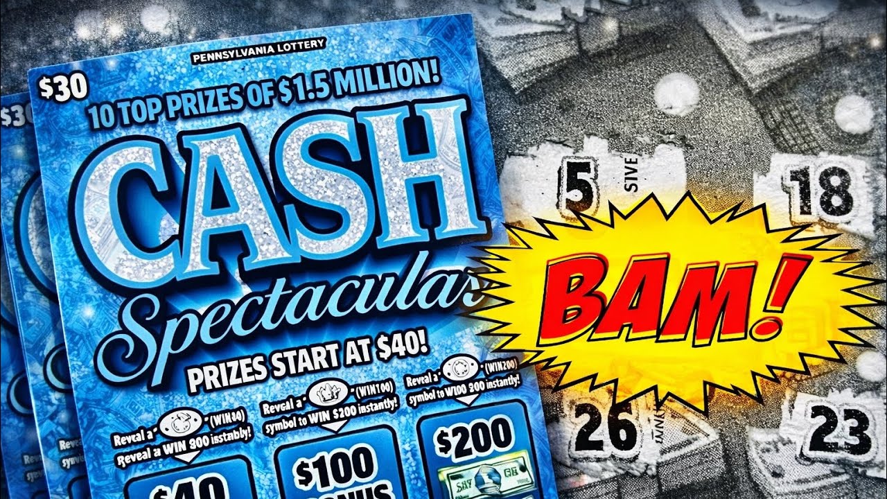 Second BIG WIN This Week 💰 Pa Lottery $30 Cash Spectacular x2 🤑