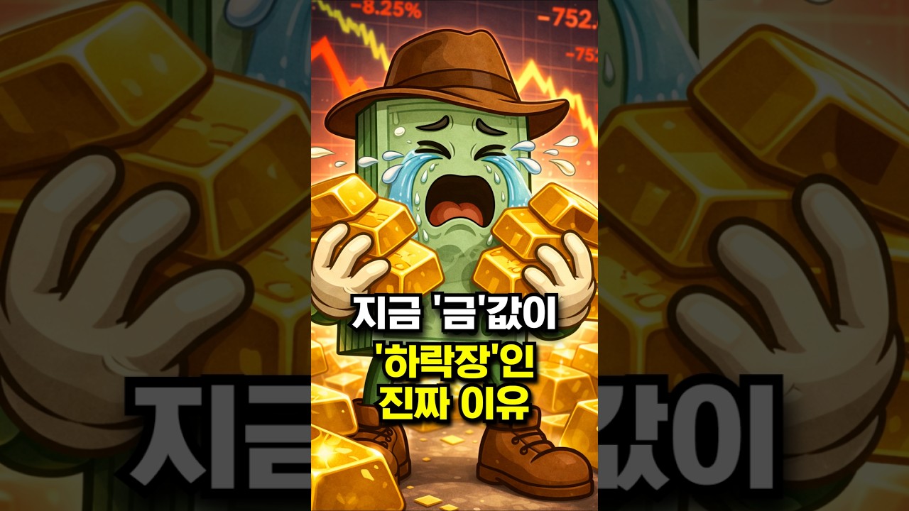 지금 '금'값이 '하락장'인 진짜 이유