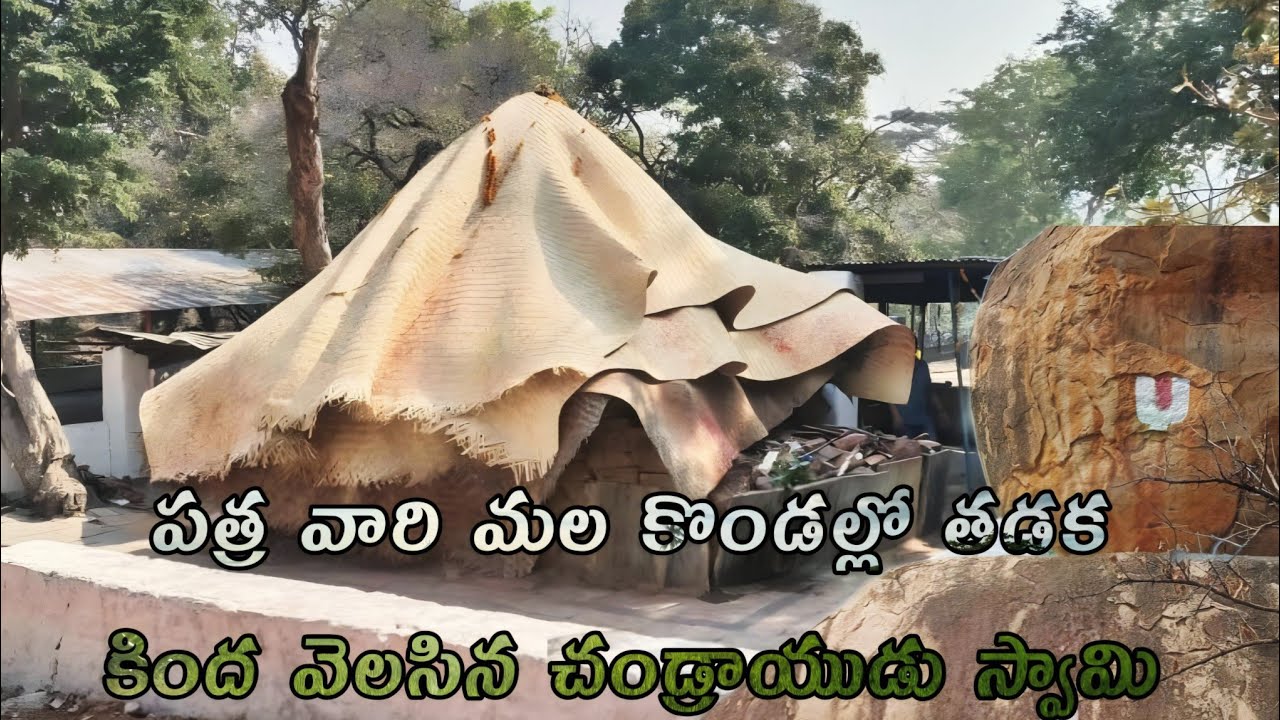 పత్ర వారి మల కొండల్లో తడక కింద వెలసిన చండ్రాయుడు స్వామి #ancient chandrayudu swamy