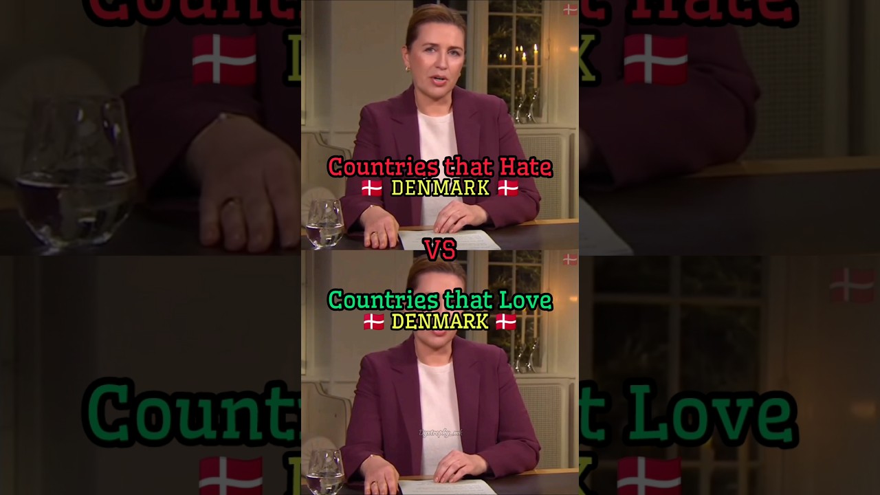 countries that hate denmark vs countries that love denmark#shorts#viral shorts