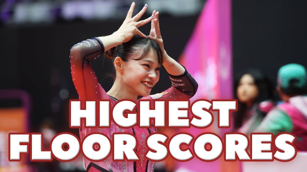 Highest Floor Exercise Scores of 2025