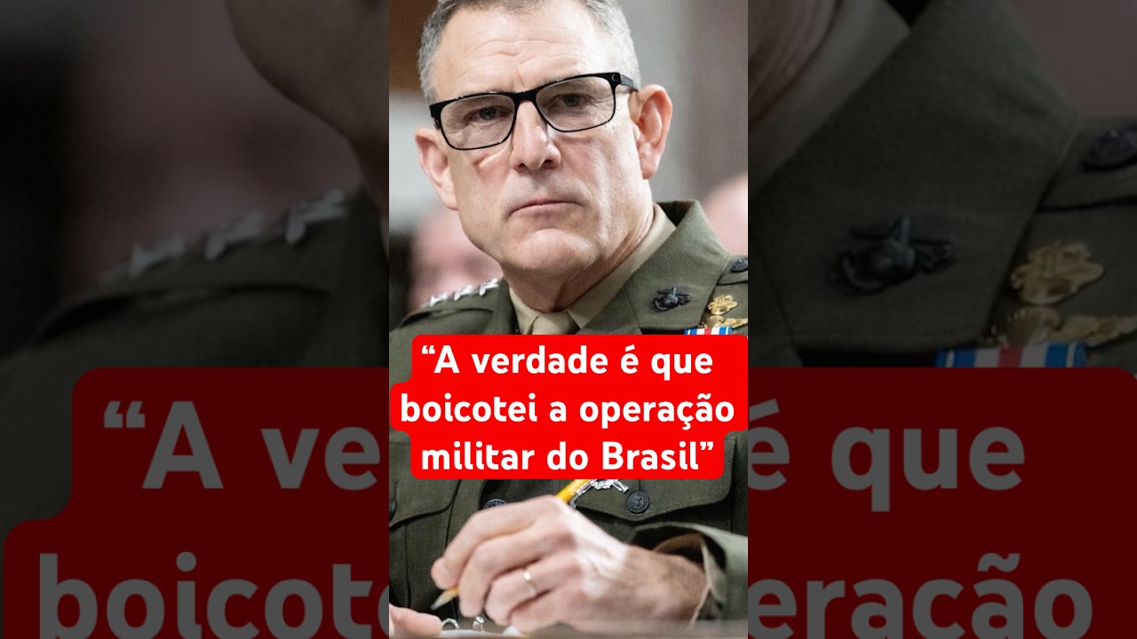 General dos EUA boicotou Opera&ccedil;&atilde;o Militar do Brasil