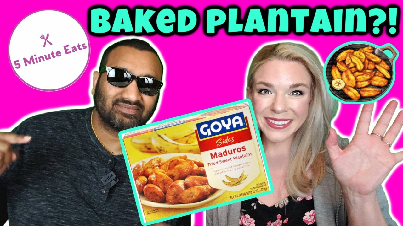 Goya Sides Baked Sweet Plantains Maduros Horneados Review