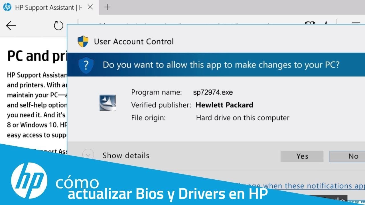Actualizar BIOS y controladores en HP con HP Support Assistant 100 % seguro