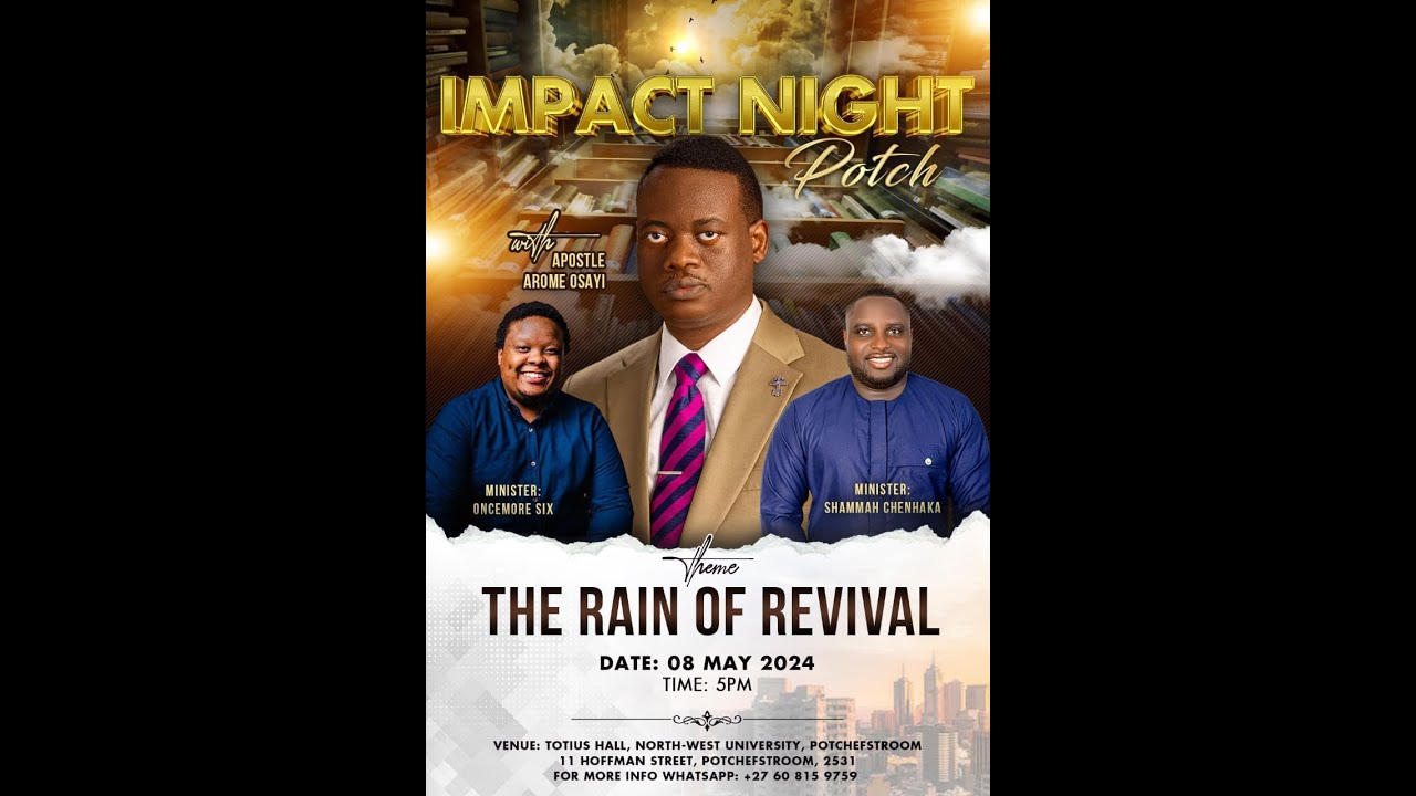 APOSTLE AROME OSAYI || THE RAIN OF REVIVAL || 8TH MAY 2024