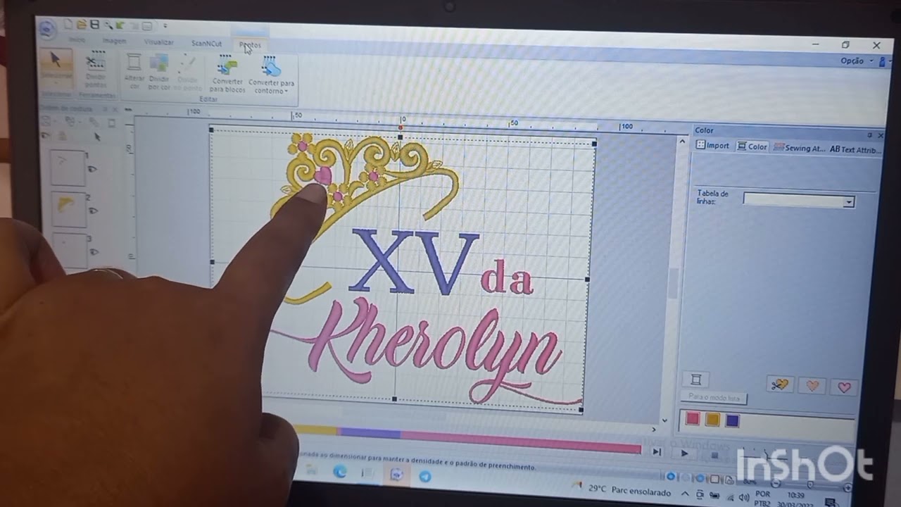 como separo uma matriz no pe design