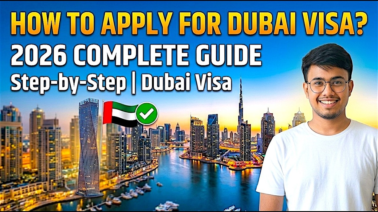 Dubai E-Visa Apply Kaise Kare 2026 🔥 Full Online Process Step-by-Step | Tourist Visa from India