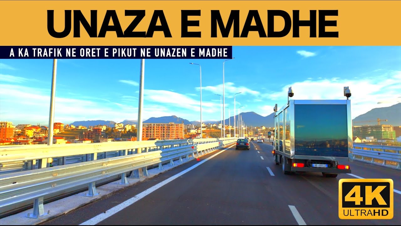 UNAZA E MADHE E TIRANËS, A KA MË TRAFIK PAS HAPJES NË UNAZËN E MADHE TË TIRANËS? 0RA 7:30 [4K HDR]