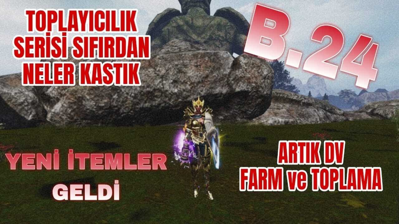 Rise Online’da Toplayıcılık Yaparak Karakter Nasıl Dizilir B.24 #riseonline