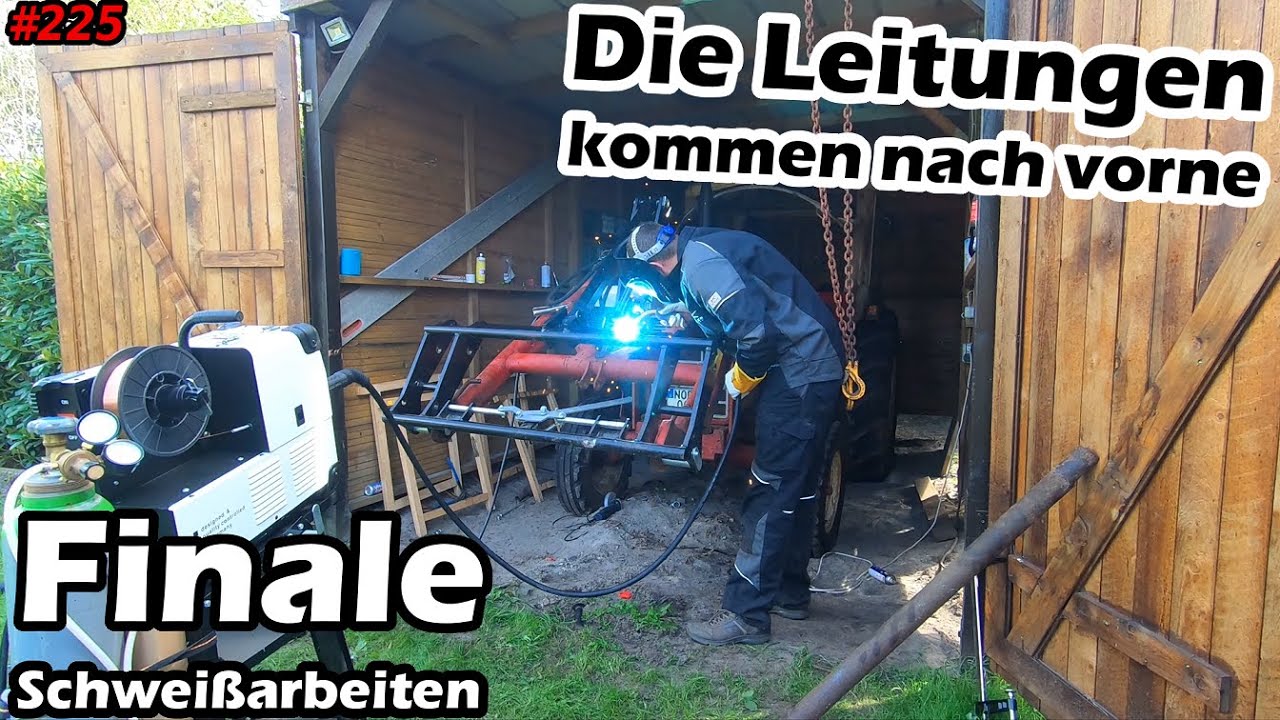 Sie erwacht zum Leben! | Finale Schweißarbeiten | Hydraulische Gerätebetätigung | IHC 633 | Mr. Moto